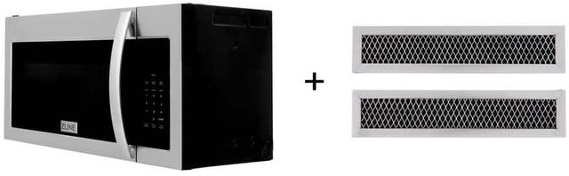 ZLINE 1.5 Cu. Ft. Stainless Steel Over The Range Microwave -1