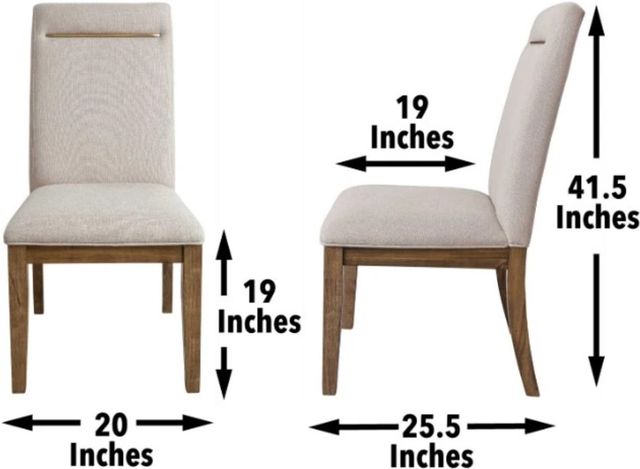 Steve Silver Co. Garland 5-Piece Beige/Toffee Dining Set-2