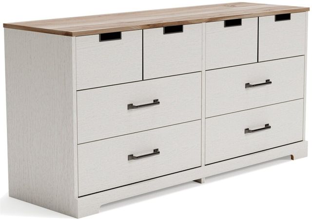 Signature Design by Ashley® Vaibryn 2-Piece White Full Platform Bed Set-2