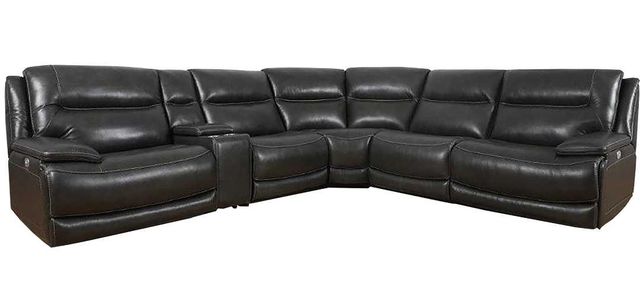 Parker House® Colossus Napoli Grey Power Reclining Loveseat-1
