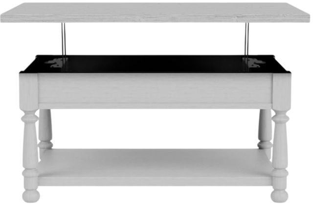 Riverside Furniture Winston Aged Cotton Lift Top Cocktail Table-2