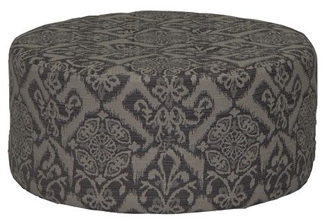 Dynasty Furniture Gray Ottoman
