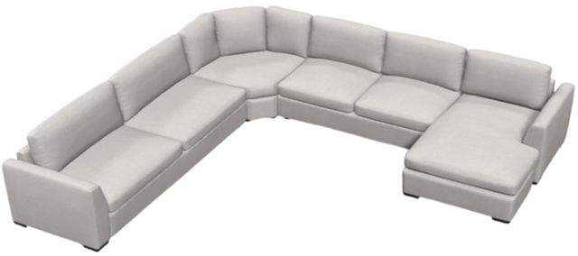 Palliser® Furniture Customizable Ensemble Angle Arm 4-Piece Right-Arm Facing Chaise Sectional-1