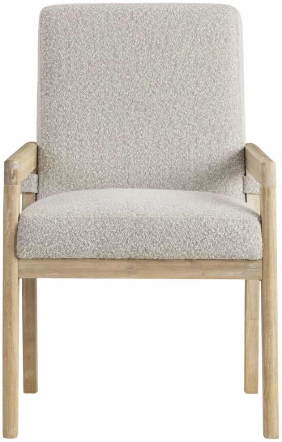 Intercon Arcadia Antique Oak/Beige Upholstered Dining Side Chair-2