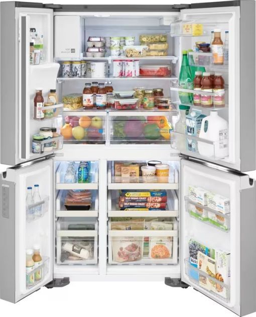 Frigidaire Gallery® 36" 21.5 Cu. Ft. Smudge-Proof® Stainless Steel Counter Depth French Door Refrigerator-3