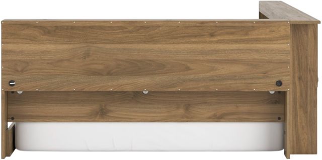 Signature Design by Ashley® Deanlow Honey Full Bookcase Storage Bed-3