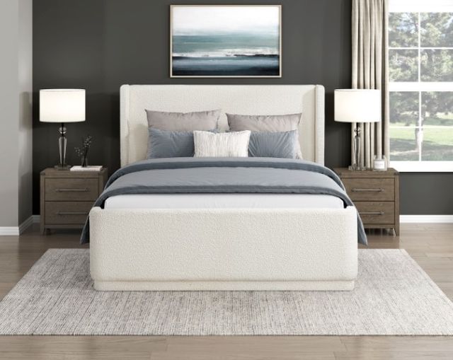 Homelegance® Carmel Beige Full Platform Bed-1
