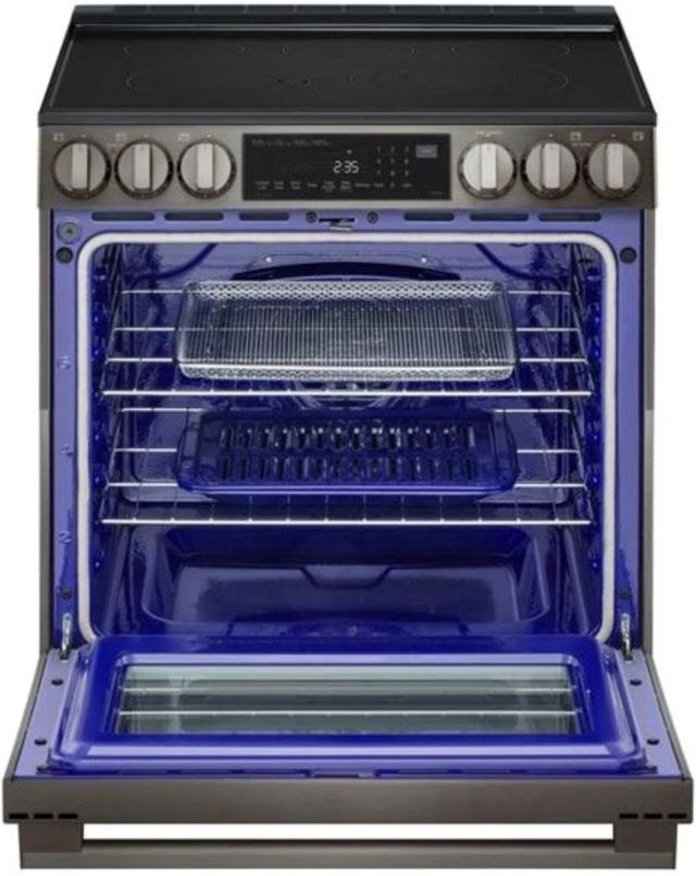 LG 30" Black Stainless Steel Slide-In Electric Range-2