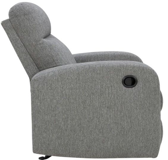 Signature Design by Ashley® Gauntlet Sterling Manual Rocker Recliner-3