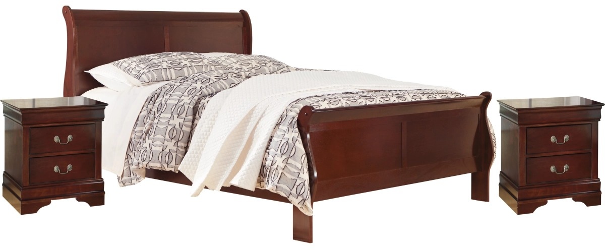 Alisdair Sleigh Bed - Dark Brown Alisdair Sleigh Bed - Dark Brown