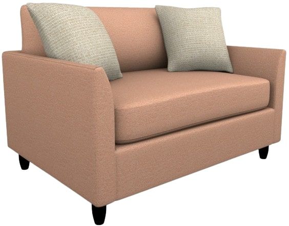 Best® Home Furnishings Customizable Bayment Chair and a Half with Espresso Legs-0