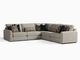 Savannah 5 Piece Sectional, Cocktail Ottoman Free!-3