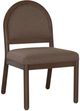 Modus Furniture Astor Claystone Arc Back Upholstered Dining Side Chair-0