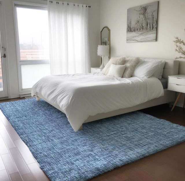 Dalyn™ Rug Company Voyage VY1 Navy 5'x8' Area Rug-1