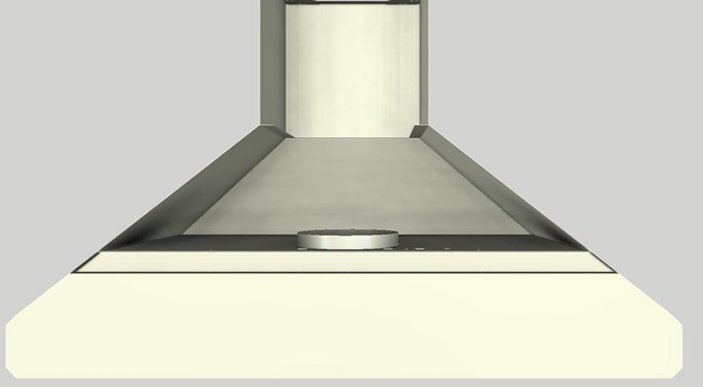 Vent-A-Hood® 48" Biscuit Wall Hood-2