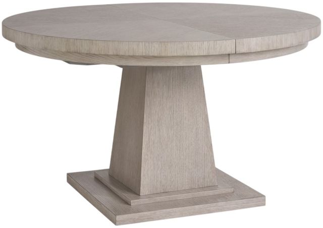 Universal Explore Home™ Coalesce Rasmus Rolling Fog Extendable Round Dining Table-0