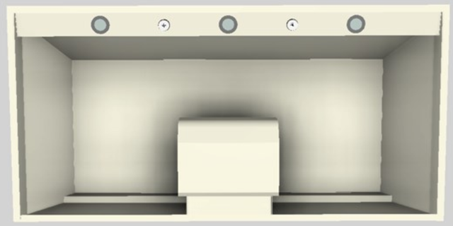 Vent-A-Hood® Designer Series 48" Biscuit Wall Mounted Range Hood-2