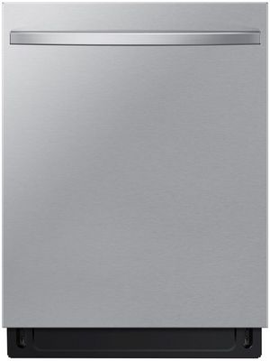 front view of the Samsung 24" Fingerprint Resistant Stainless Steel Top Control Built In Dishwasher