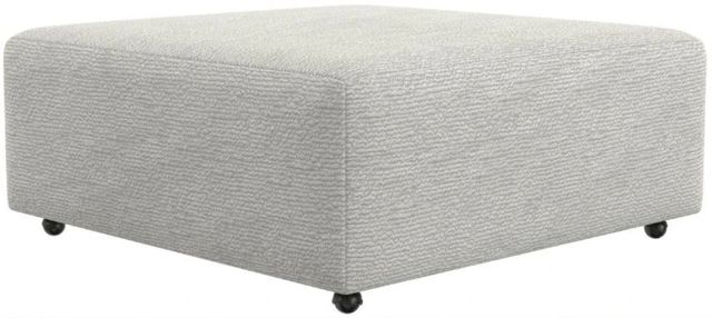 Catnapper® Majesty White Castered Cocktail Ottoman-0