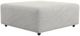 Catnapper® Majesty White Castered Cocktail Ottoman-0