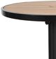CabanaCoast® Customizable Kensington Wooden 24" Outdoor Round Pedestal Bar Table-3
