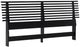 Signature Design by Ashley® Danziar Matte Black King Slat Headboard-0