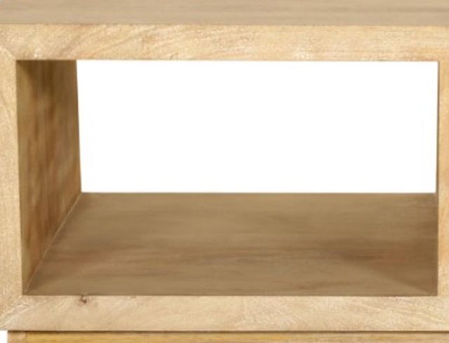 Parker House® Laguna Bleached Natural Rectangular Storage Cocktail Table-2