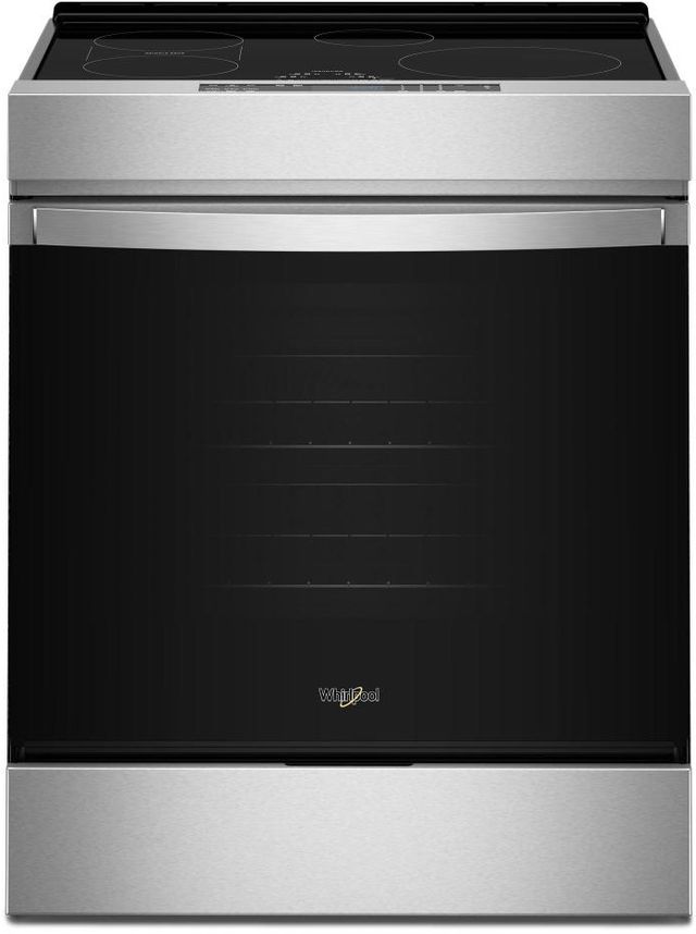 Whirlpool® 30" Fingerprint Resistant Stainless Steel Slide-In Induction Range with No Preheat Air Fry-0