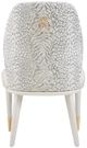 Michael Amini® Lisbon Silken Matte Cream Dining Side Chair-4