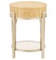 Michael Amini® Camellia Field Caramel Round End Table-3
