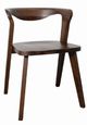 Furniture of America® Romont 2-Piece Rich Walnut Side Chair-0