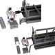 Grand Canyon Gas Logs Black Assembled 18" Liquid Propane Vent Free Burner with Millivolt System-0