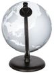 A & B Home Glass Cabot And Metal Globe-2