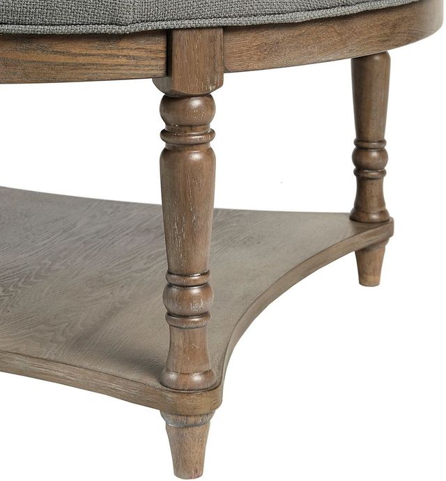 Olliix by Martha Stewart Grey Cedric Accent Ottoman-1