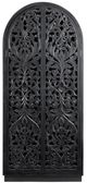 Crestview Collection Sable Black Stain Tall Accent Cabinet-2