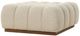 Four Hands Roma Fabric/Wooden Outdoor Ottoman-0