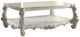 ACME Furniture Versailles Bone White Rectangular Coffee Table-0