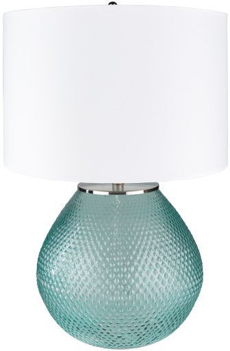 Surya Arlo Sky Blue Lamp-0