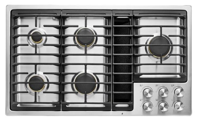 JennAir® 36" Stainless Steel Natural Gas Downdraft Cooktop-0