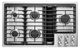 JennAir® 36" Stainless Steel Natural Gas Downdraft Cooktop-0