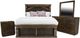 Vintage Furniture Regal Queen Panel Bed-1