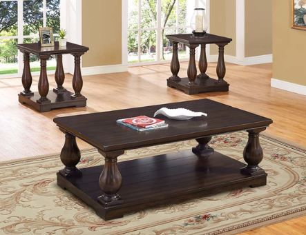 Bernards Nottingham Dark Brown Cocktail Table-1