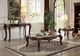 ACME Furniture Mehadi Brown Marble Top Coffee Table with Walnut Base-1