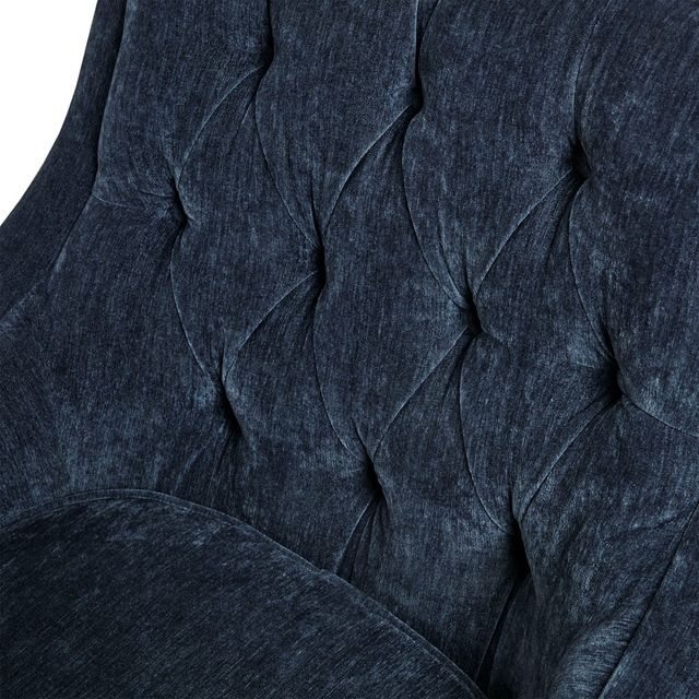 Olliix by Madison Park Qwen	Navy Button Tufted Accent Chair-2