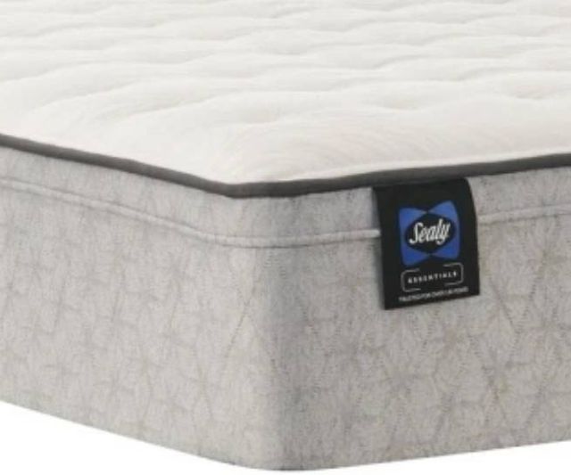 Sealy® Essentials™ Deaton II Innerspring Soft Faux Euro Top Twin Mattress-2