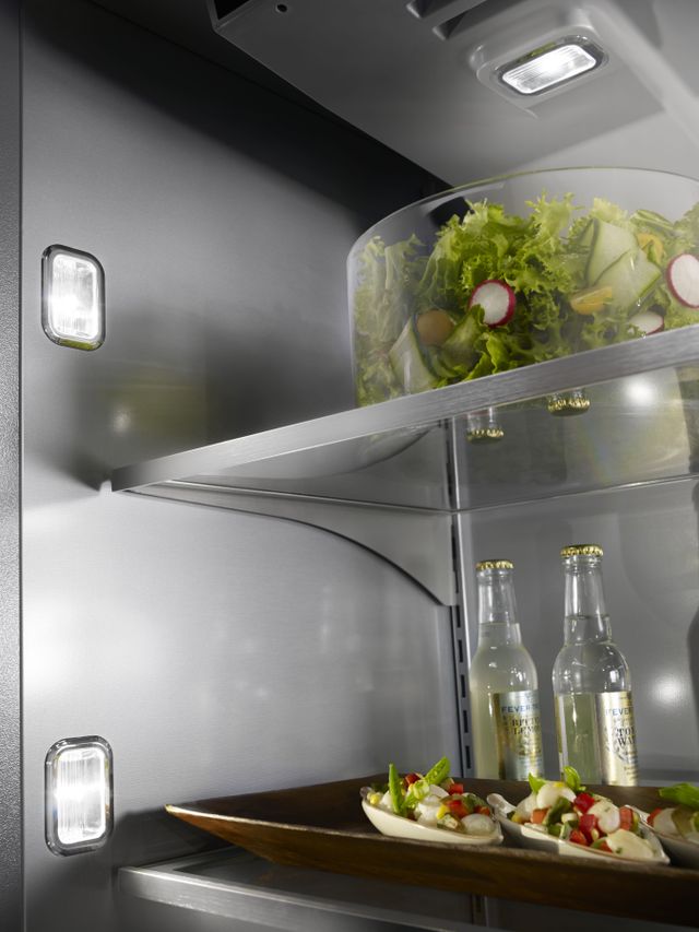 KitchenAid® 37 in. 20.9 Cu. Ft. Stainless Steel Built In Bottom Freezer Refrigerator-3