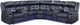 Homelegance® Junipero 3-Piece Blue Power Reclining Sectional-2