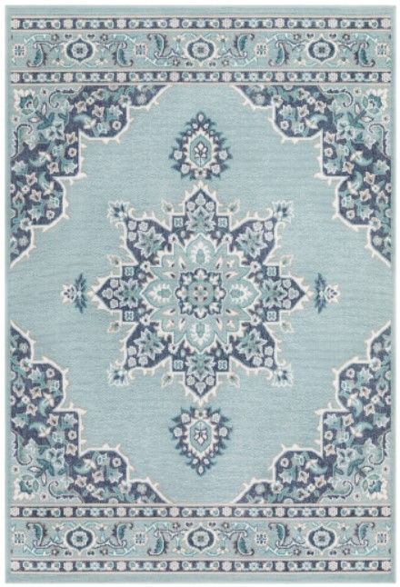Surya Alfresco Teal 5'x8' Area Rug-0