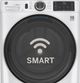 GE® 4.5 Cu. Ft. White Smart Front Load Washer-4