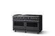 Viking® 5 Series 60" Cast Black Pro Style Gas (NG) Range with Polished Chrome Trim-2